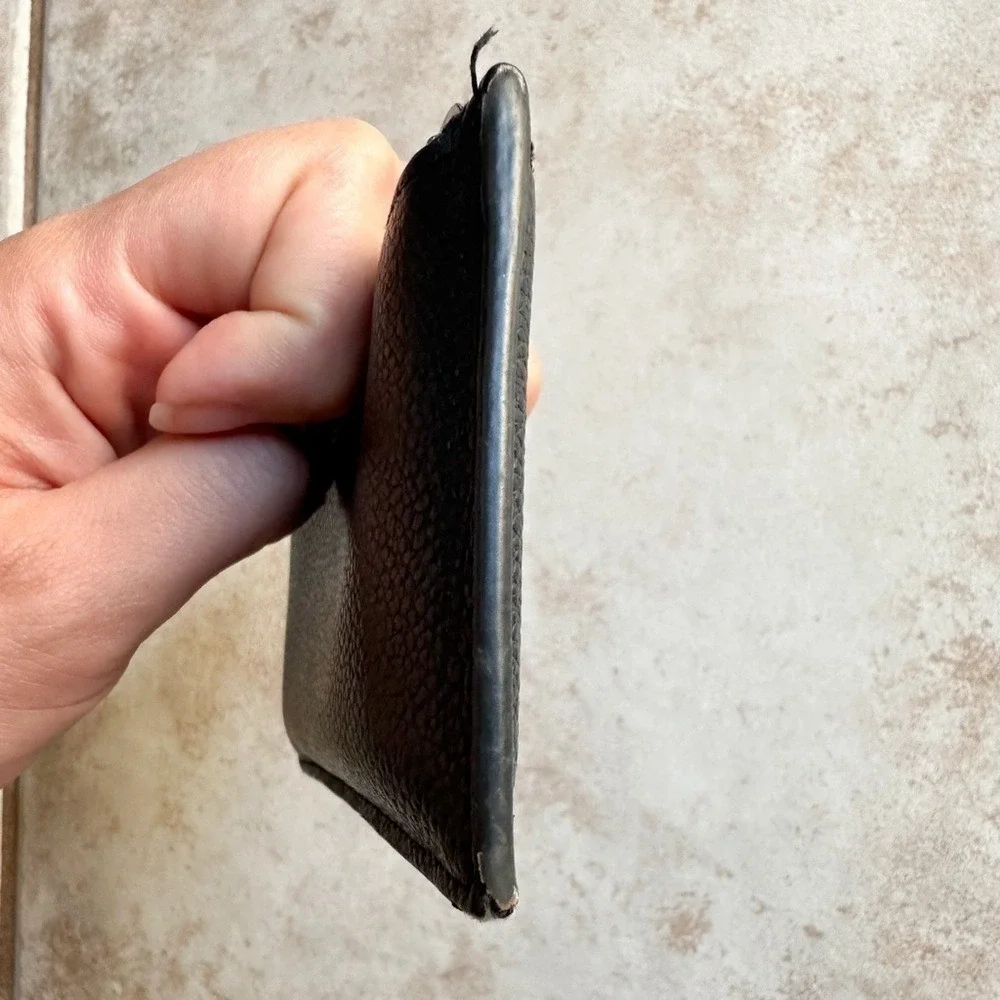 Saint Laurent Leather Card Holder